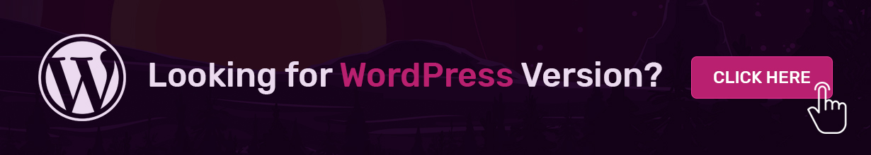 WordPress version
