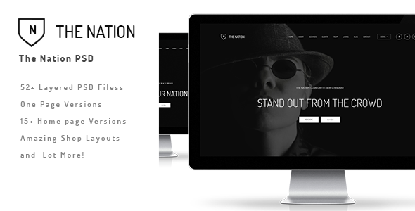 The Nation – Business and Creative PSD