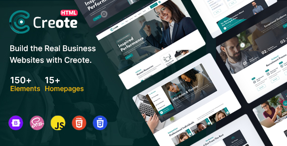 Creote – Corporate & Consulting Business HTML Template