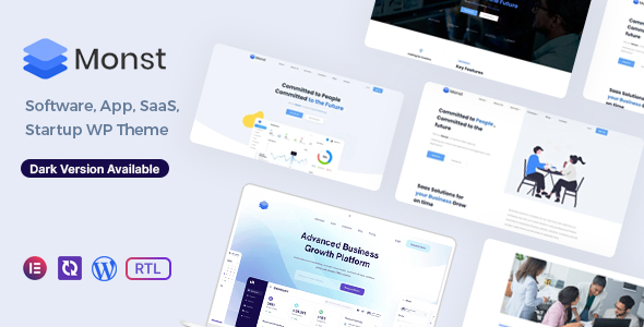 Monst – Saas Startup WordPress Theme