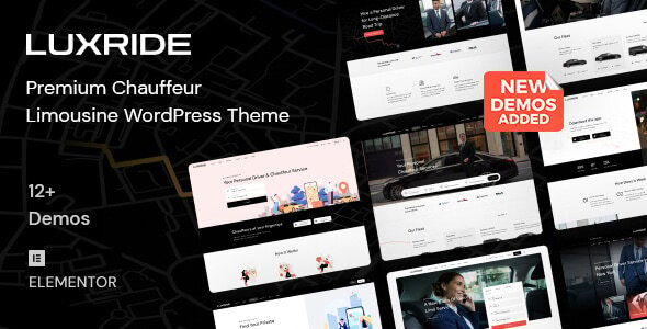 Luxride – Chauffeur Limousine Transport & Car Hire WordPress Theme