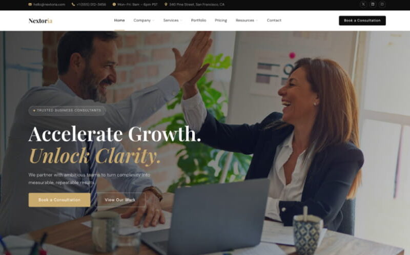 Nextoria Html Template